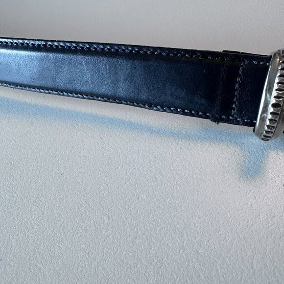 Vintage 80's/90's Southwest Western Belt - Black - Picture 10 of 10